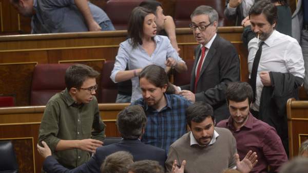 Encontronazo entre Podemos y Ciudadanos Encontronazo entre Podemos y Ciudadanos