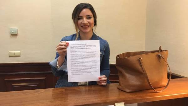 La diputada de Unidos Podemos Ana Terrón La diputada de Unidos Podemos Ana Terrón