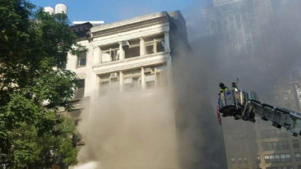 Incendio en Nueva York Incendio en Nueva York