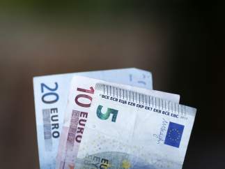 Billetes, monedas, euros, euro, dinero