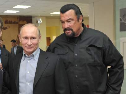 Putin y Steven Seagal