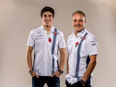 Lance Stroll y Valtteri Bottas