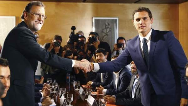 Rajoy y Rivera Rajoy y Rivera