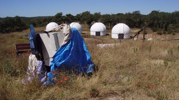 Estado del observatorio de Almadén. Estado del observatorio de Almadén.