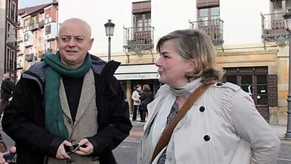 Odón Elorza y Arritxu Marañón Odón Elorza y Arritxu Marañón