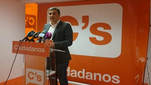 El parlamentario andaluz de C's Carlos Hernández El parlamentario andaluz de C's Carlos Hernández