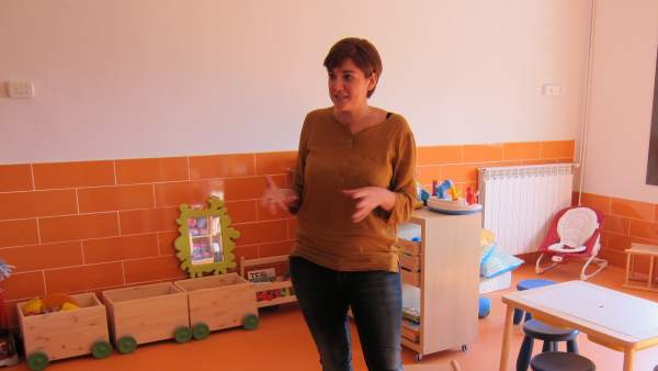La directora del Centro Socioeducativo Poblenou de la Pere Tarrés, Cristina López. La directora del Centro Socioeducativo Poblenou de la Pere Tarrés, Cristina López.