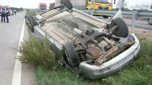 Accidente de un conductor que sextuplicaba la tasa de alcohol Accidente de un conductor que sextuplicaba la tasa de alcohol