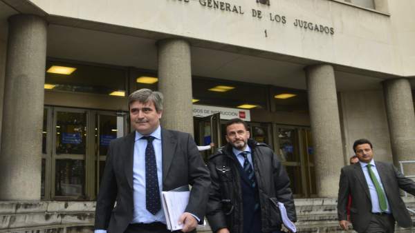 Miguel Cardenal salida juzgados Miguel Cardenal salida juzgados