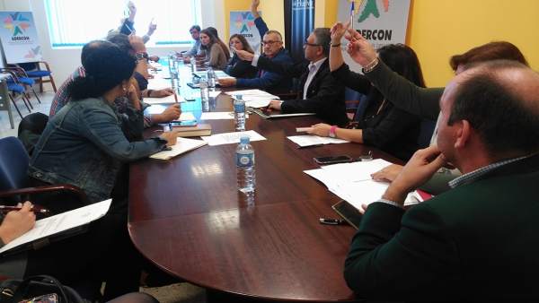 Pleno de la Mancomunidad del Condado Adercon Pleno de la Mancomunidad del Condado Adercon