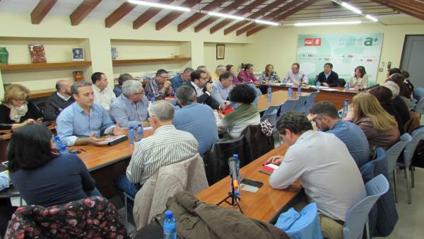 Reunión de la ejecutiva provincial del PSOE Reunión de la ejecutiva provincial del PSOE