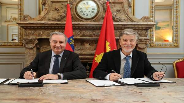 El alcalde de Zaragoza, Pedro Santisteve, y el de Toulouse, Jean-Luc Moudenc El alcalde de Zaragoza, Pedro Santisteve, y el de Toulouse, Jean-Luc Moudenc