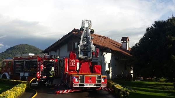 Incendio vivienda Incendio vivienda