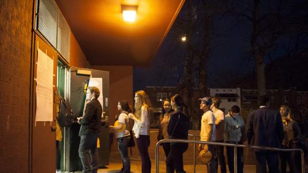 Colas para votar en Estados Unidos Colas para votar en Estados Unidos