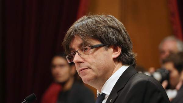 El presidente de la Generalitat, Carles Puigdemont. El presidente de la Generalitat, Carles Puigdemont.
