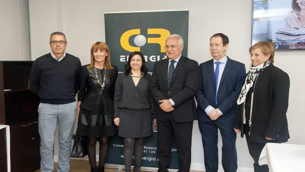 Ceniceros, González, y Sáez Rojo junto a Antolín visitan CR Energía Ceniceros, González, y Sáez Rojo junto a Antolín visitan CR Energía