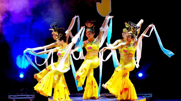 Artistas chinas, ballet chino Artistas chinas, ballet chino