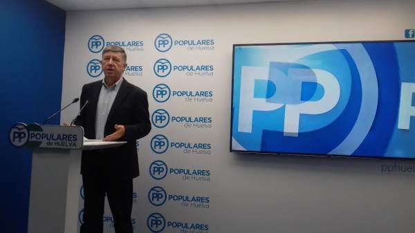 El alcalde de Palos de la Frontera y diputado nacional por PP, Carmelo Romero. El alcalde de Palos de la Frontera y diputado nacional por PP, Carmelo Romero.