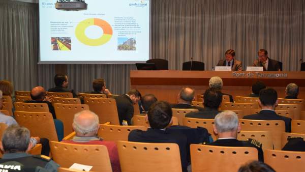 Josep Andre y Xavier Olivé, durante la jornada Josep Andre y Xavier Olivé, durante la jornada