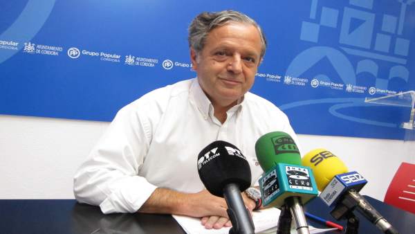 El viceportavoz del PP en el Ayuntamiento de Córdoba, Salvador Fuentes El viceportavoz del PP en el Ayuntamiento de Córdoba, Salvador Fuentes