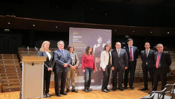 Marta López-Briones, Lina Tur, Philippe Cazeaux, y miembros de la organización Marta López-Briones, Lina Tur, Philippe Cazeaux, y miembros de la organización