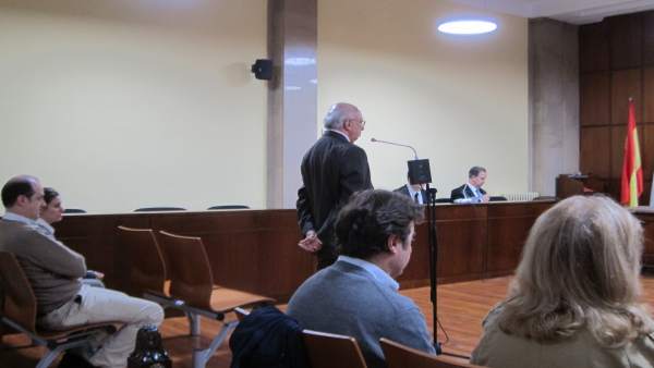 El condenado prestando declaración en el juicio El condenado prestando declaración en el juicio