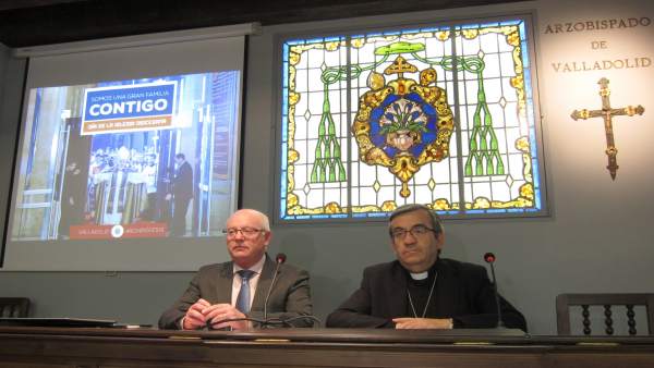 Argüello (d) y Conde (i) en rueda de prensa Argüello (d) y Conde (i) en rueda de prensa