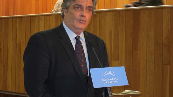 Pedro Puy en el Parlamento. Pedro Puy en el Parlamento.
