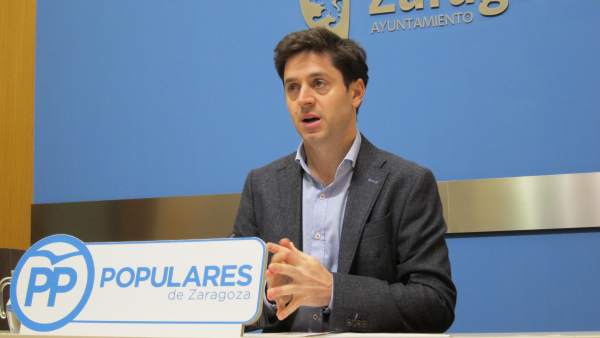 Sebastián Contín, concejal del PP en el Ayuntamiento de Zaragoza Sebastián Contín, concejal del PP en el Ayuntamiento de Zaragoza