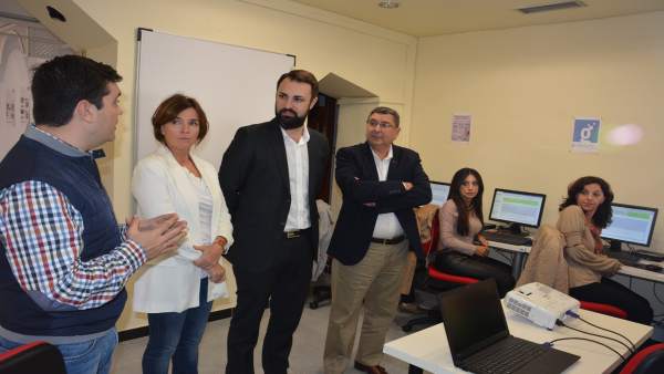 Mariano Ruiz Araújo y Antonio Moreno Ferrer en la visita de un Capi Mariano Ruiz Araújo y Antonio Moreno Ferrer en la visita de un Capi