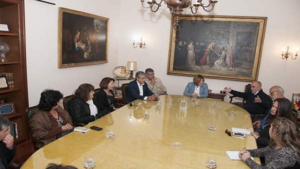 Delegación chilena visita la Diputación de Cáceres Delegación chilena visita la Diputación de Cáceres
