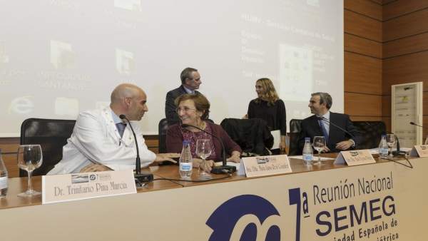Inauguración congreso geriatría en Santander Inauguración congreso geriatría en Santander