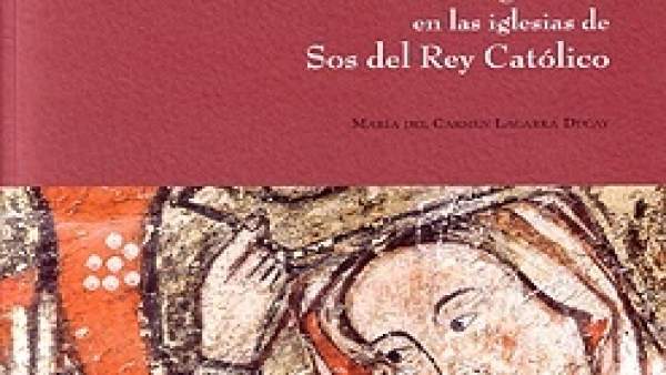 Portada del libro dedicado a las pinturas góticas de las iglesias de Sos Portada del libro dedicado a las pinturas góticas de las iglesias de Sos