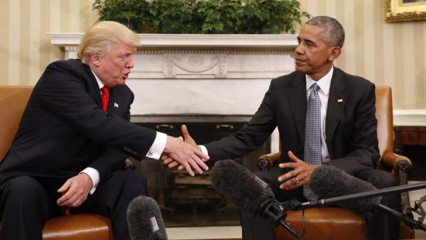 Obama y Trump Obama y Trump