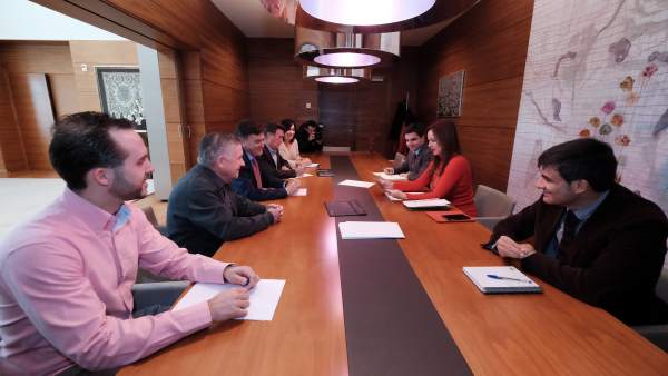 Reunión de la presidenta con instituciones de Segovia Reunión de la presidenta con instituciones de Segovia