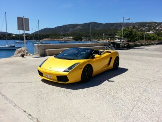 LAMBORGHINI GALLARDO SPYDER ROBADO