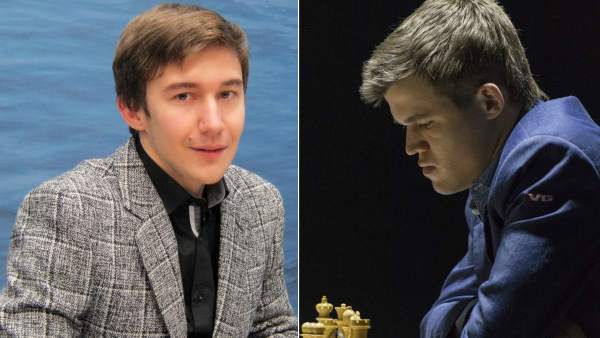 Karjakin y Carlsen Karjakin y Carlsen