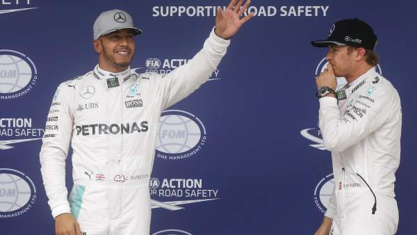 Hamilton y Rosberg Hamilton y Rosberg