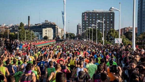 Participantes en el Maratón Valencia Participantes en el Maratón Valencia