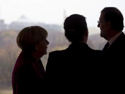 Merkel y Rajoy