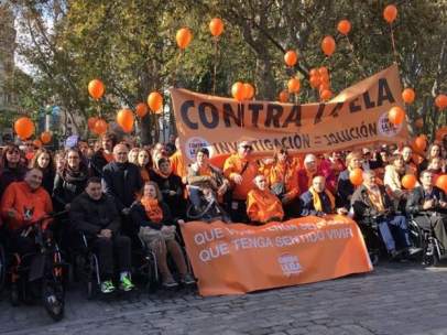 Marcha contra la ELA