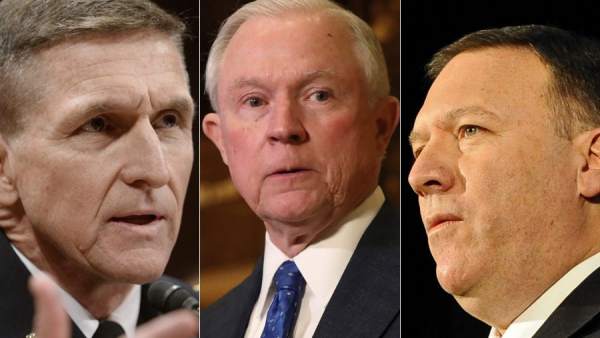 Los tres 'halcones' de Trump Los tres 'halcones' de Trump