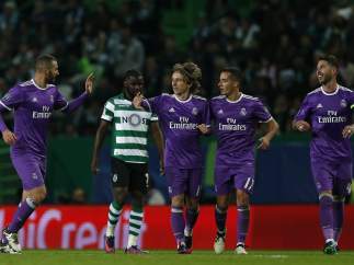 Gol de Benzema al Sporting