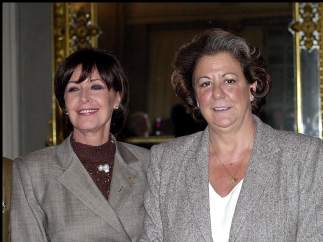 Concha Velasco y Rita Barberá