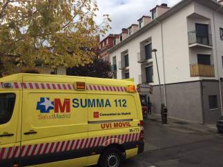 Una ambulancia del SUMMA