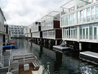 El barrio de Ijburg, en Amsterdam,