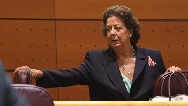 Rita Barberá en el Senado Rita Barberá en el Senado