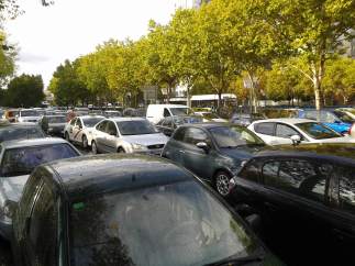 Atasco, coches