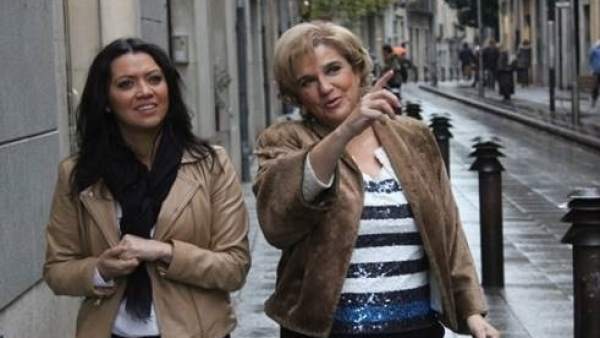 Marcela Topor y Pilar Rahola Marcela Topor y Pilar Rahola