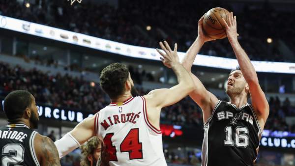 Pau Gasol ante Mirotic Pau Gasol ante Mirotic